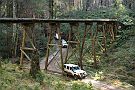 03-Kirrama drives under the trestle bridge